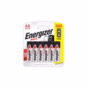 Energizer Max AA Battery Pack | 6 Pack